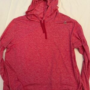 Reebok Pink Heather Pullover Hoodie
